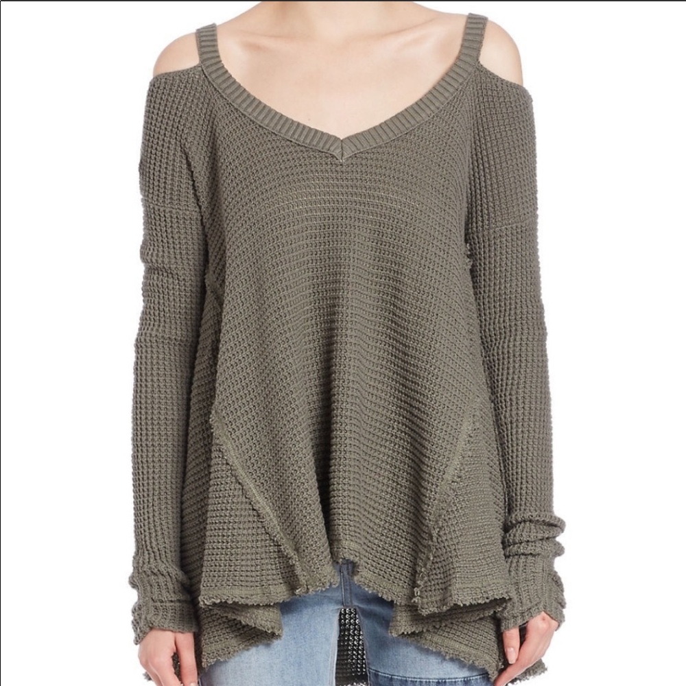 Free People Moonshine V-neck Sweater